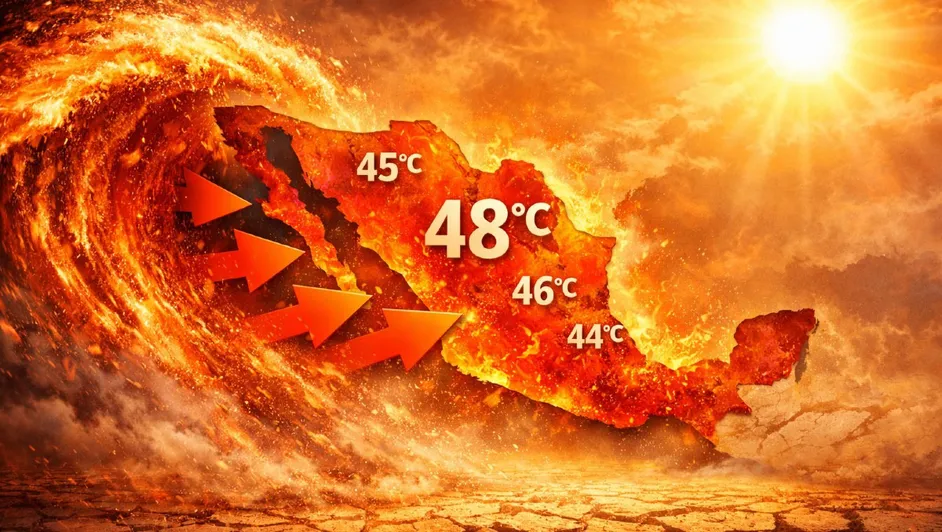 SMN alerta por altas temperaturas pese a presencia del frente frío 41