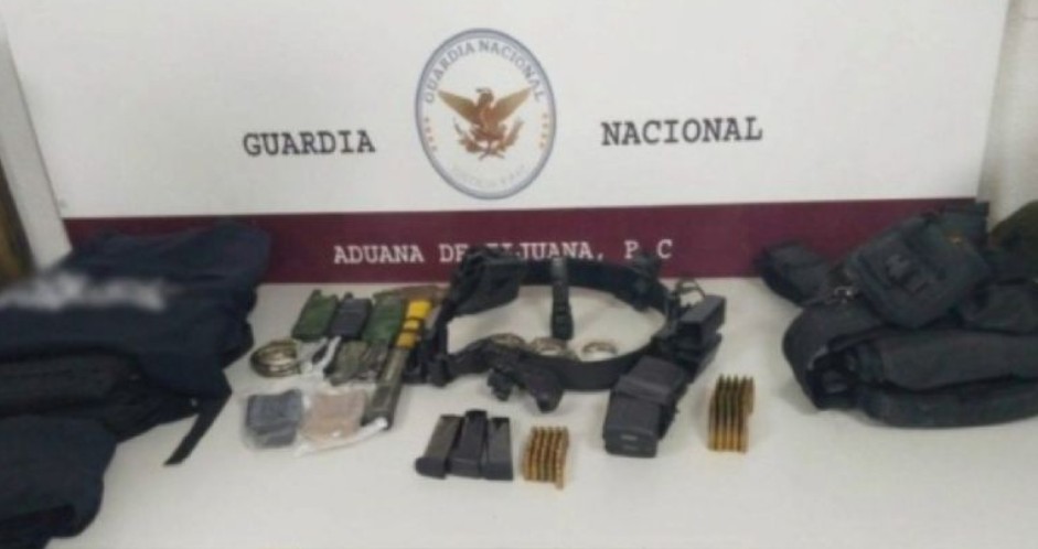 Detienen a la “Güerita Bélica” con ars3n4l en Tijuana al intentar cruzar a EU 2
