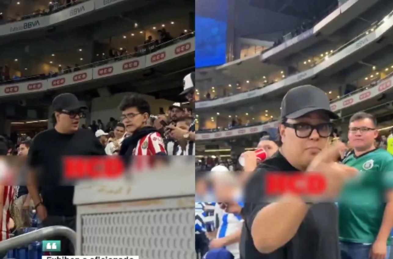 Video revela por qué un padre agr3dió a su hijo durante partido Chivas vs Rayados 1