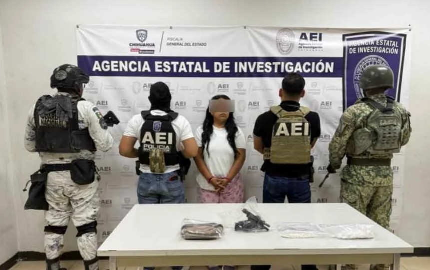 Operativo en Juárez deja dr0g4, pist0l4 y una detenida 1