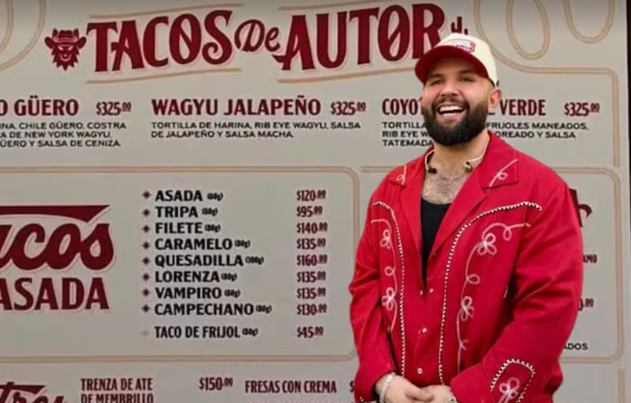 “Con eso compro el kilo”: precios de taquería de Carín León provocan memes 1
