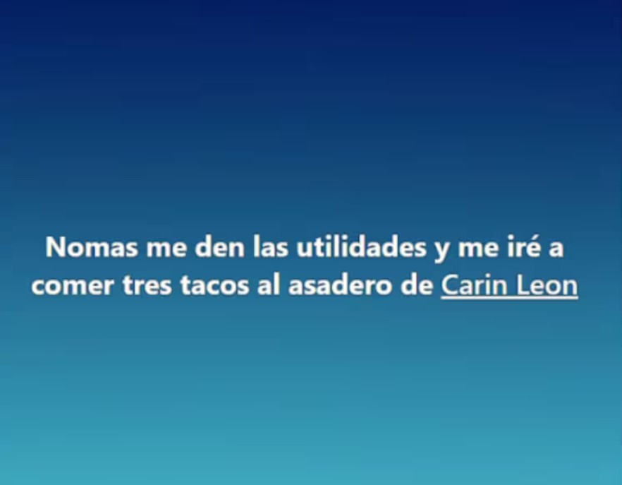 “Con eso compro el kilo”: precios de taquería de Carín León provocan memes 3