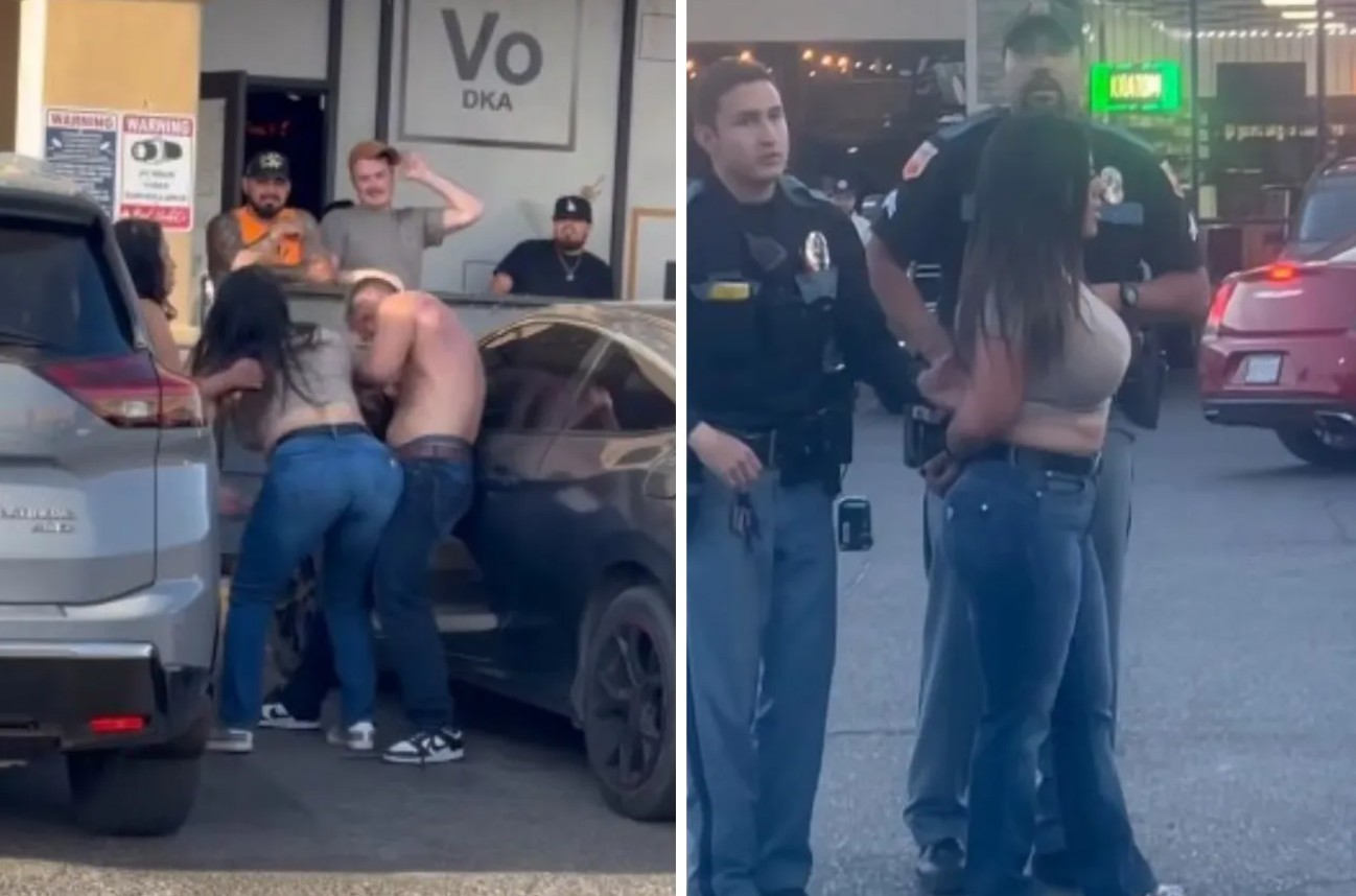 Detienen a mujer por agr3d1r a su novio en zona de bares de El Paso 1