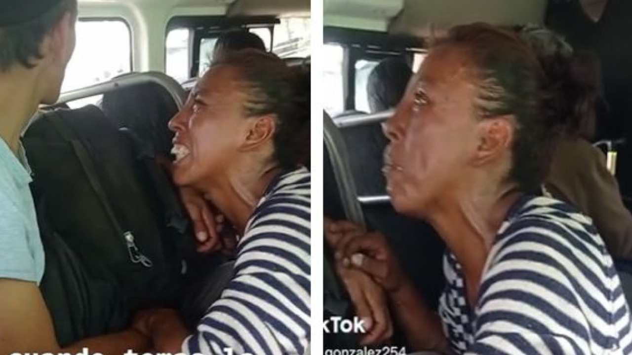 “No te vayas”: mujer ruega a su pareja 1