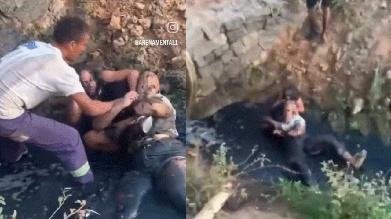 Pelea en aguas negras se salió de control… ¡terminó con una mujer lesionada!