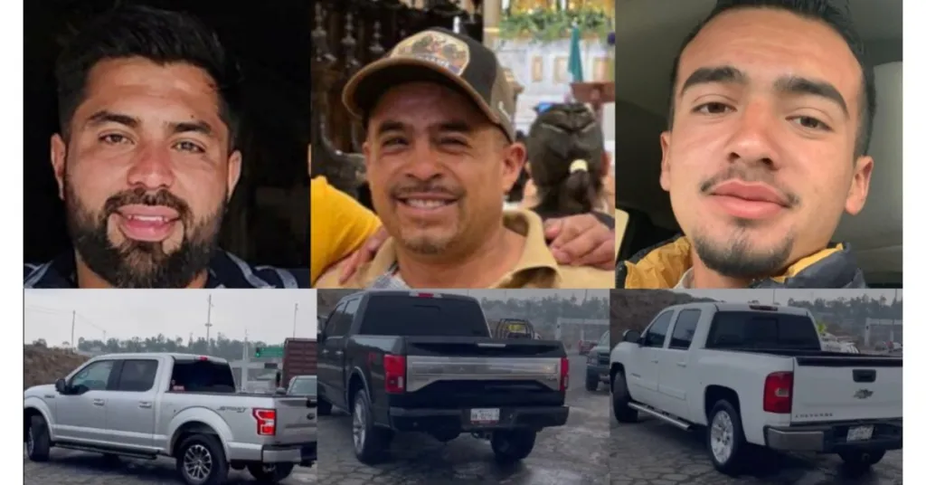 Encuentran muertos a 3 hombres que iban a vender sus camionetas 1