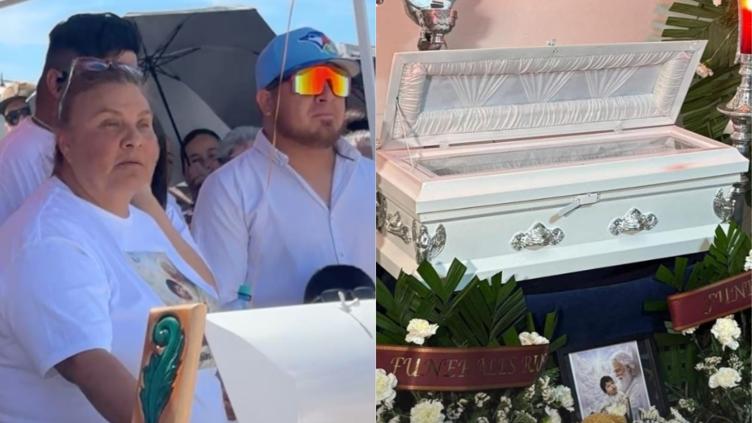 “Cada quien agarre sus culpas”: abuela de Eithan rompe el silencio en su despedida final 1