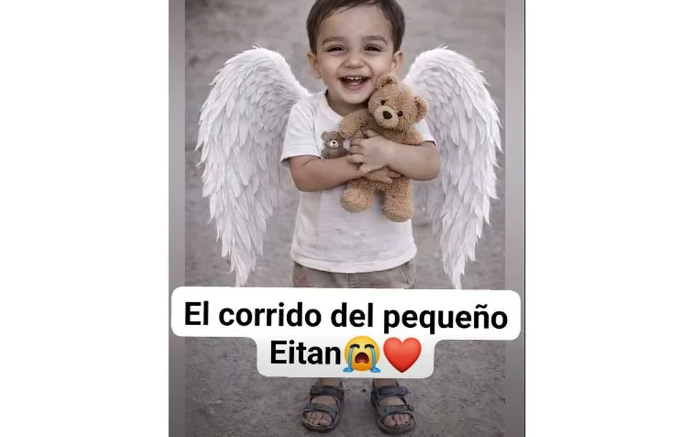 “Vuela alto, pequeño”: crean corrido en honor a Eitan y toca corazones 1