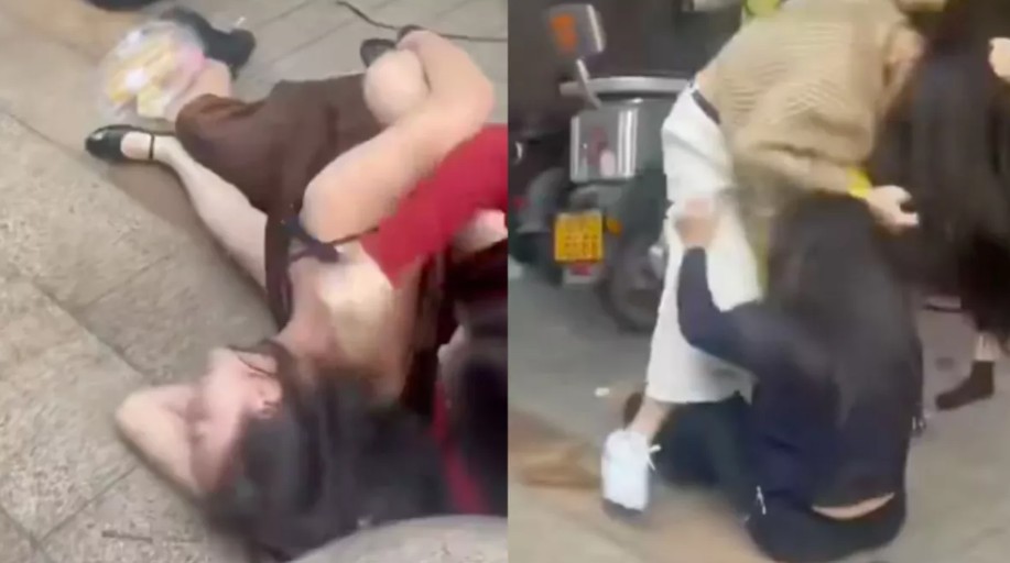 Madres protagonizan vi0lent4 p3lea en kínder frente a niños 1