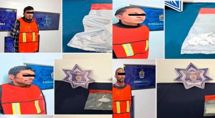 Detienen a cuatro por narc0menud3o en distintos puntos de Ciudad Juárez 1