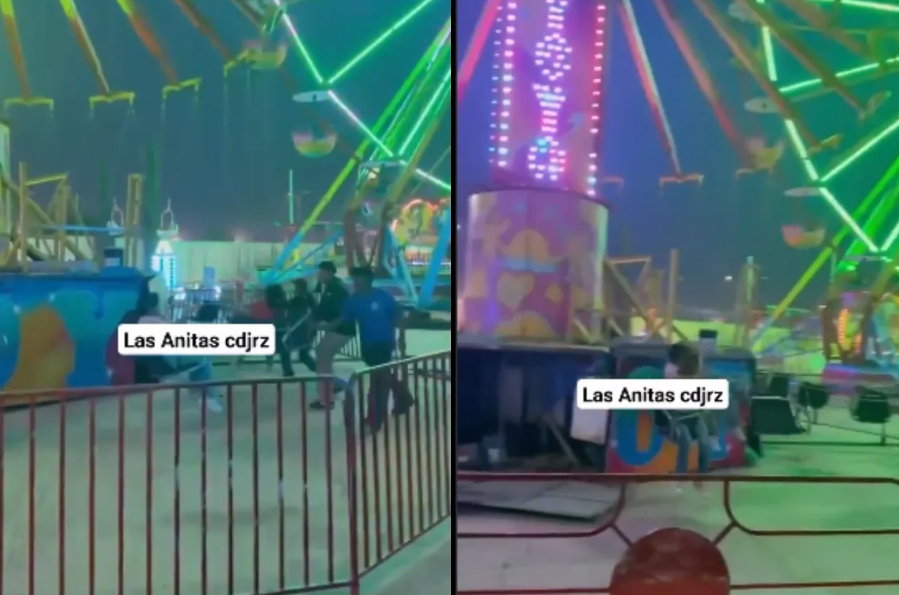 Falla en juego mecánico desata pánico en Las Anitas 58