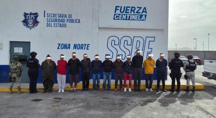 Caen 11 tras operativo en Parajes de San José; los ligan a ej3cuc1ón en Talamás 1