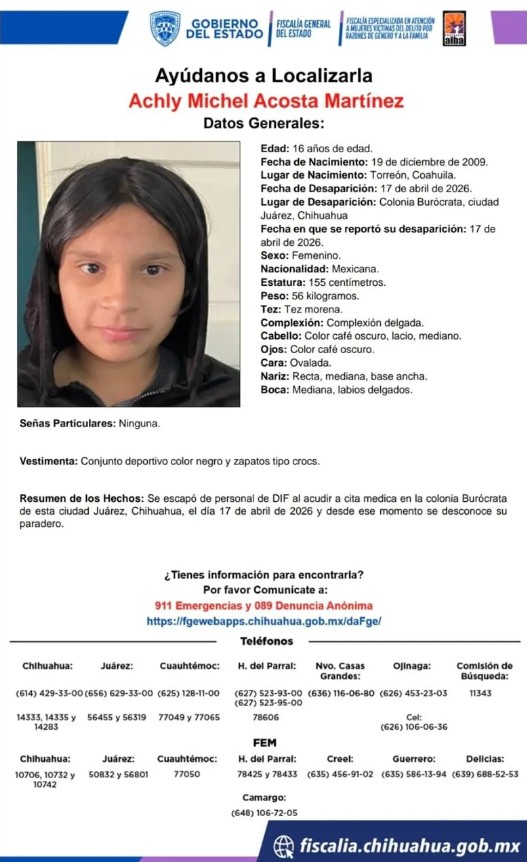 Juárez en alerta: cinco menores des4parec1das en semanas 3