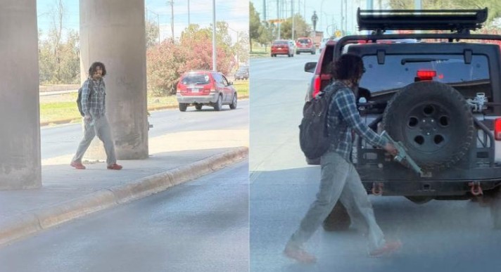 Captan a hombre con presunta 4rma en Puente Libre 2