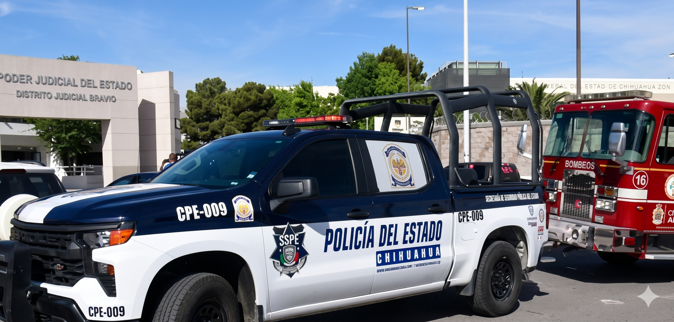 Falsa amenaza de coche bomba provoca desalojo masivo en juzgados estatales y Fiscalía