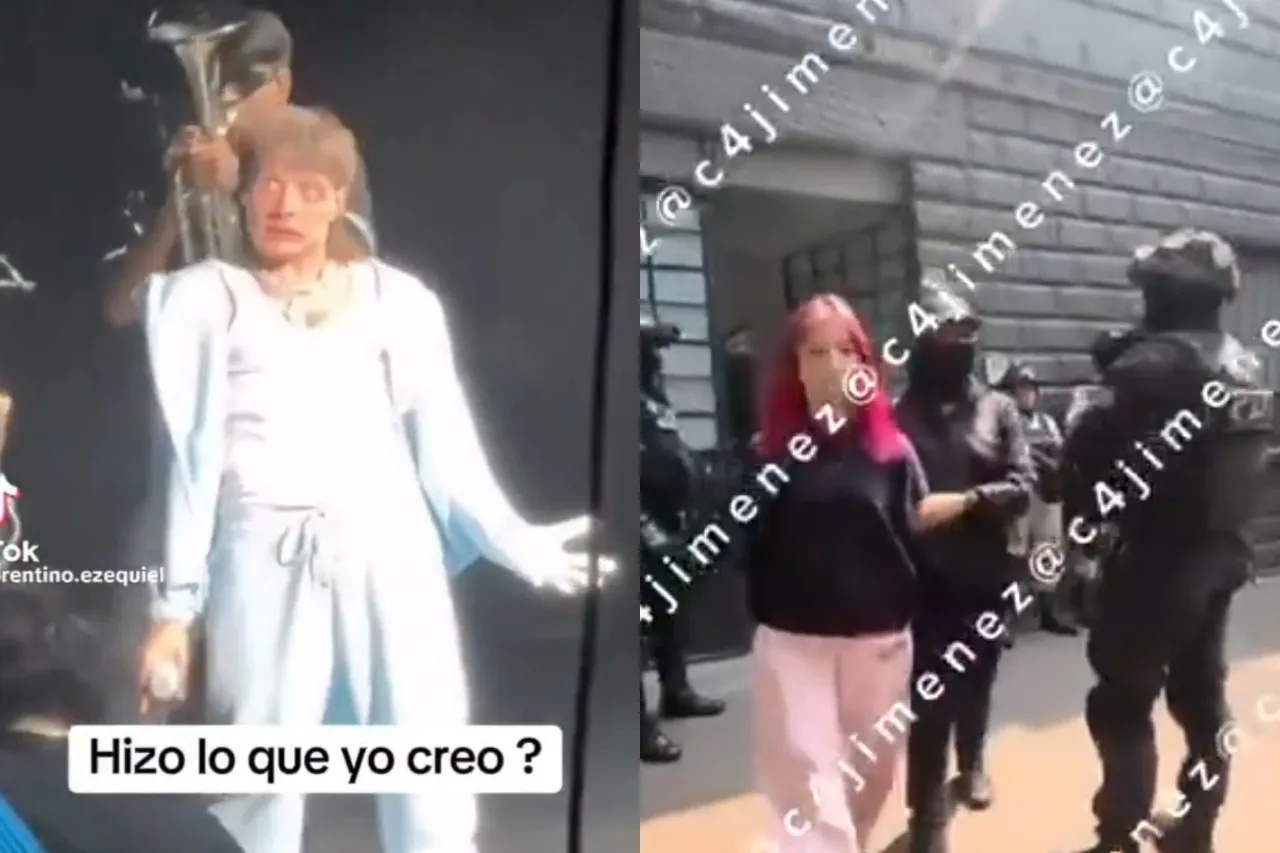 Detienen a bailarina de Peso Pluma por andar bien cargada 1