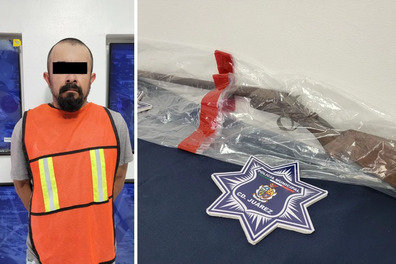 ¡Valiente denuncia! Mujer pide ayuda a patrulla y logra que arresten a su esposo armado 1