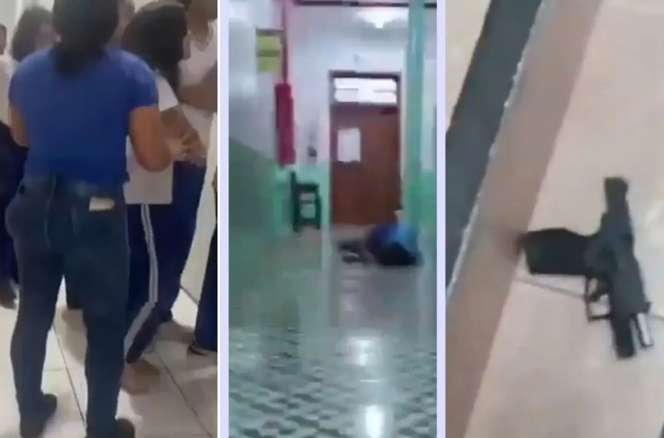 Ad0lescente desata t1r0teo en escuela de Brasil; hay 2 mu3rtas 1