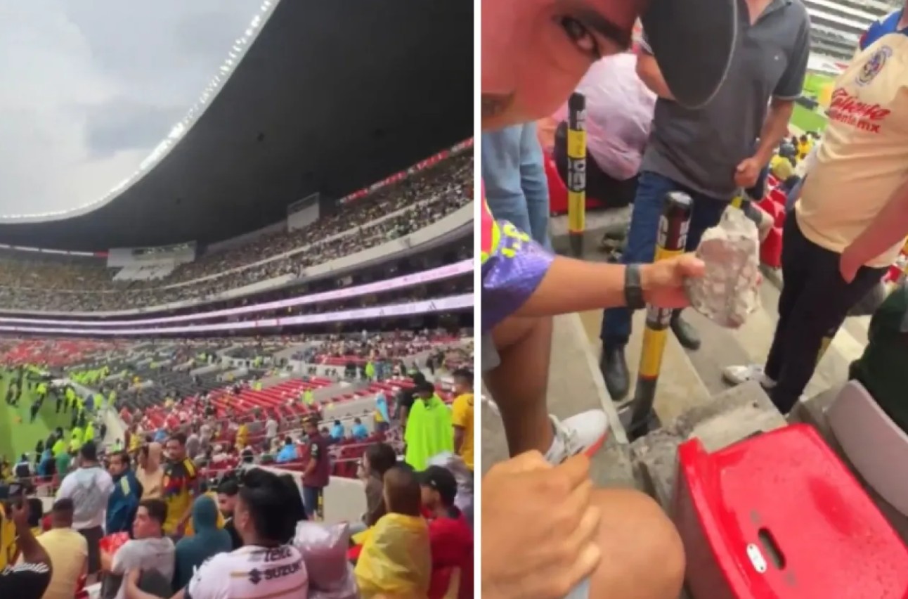 Video exhibe fallas en el Estadio Banorte previo al Mundial 1