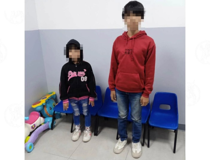 Resguardan a dos niños que deambulaban solos en calles de El Mezquital 1