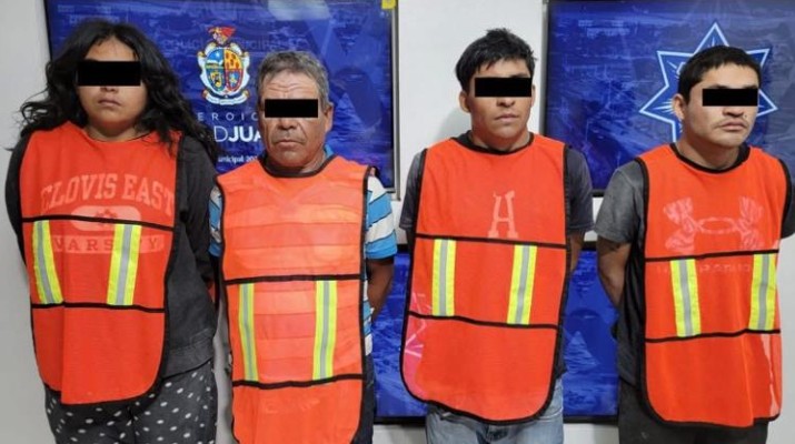 Persecución termina con cuatro detenidos arm4d0s en El Sauzal 1