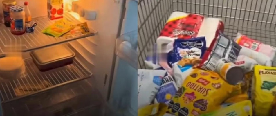 Joven barbero de 14 años conmueve al llenar la despensa de su familia con sus ahorros 1