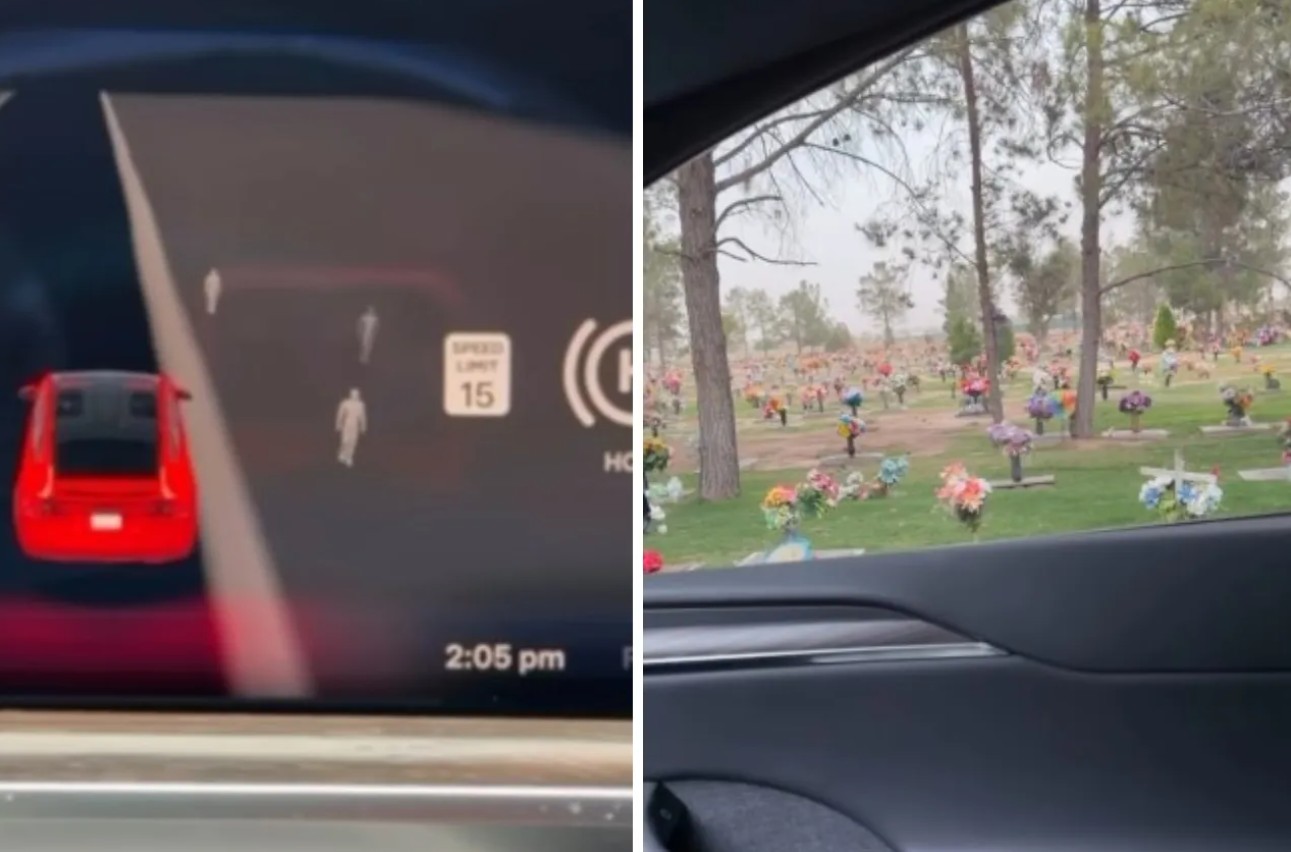 ¿Falla tecnológica o algo paranormal? Tesla detecta "fantasmas" en cementerio 97