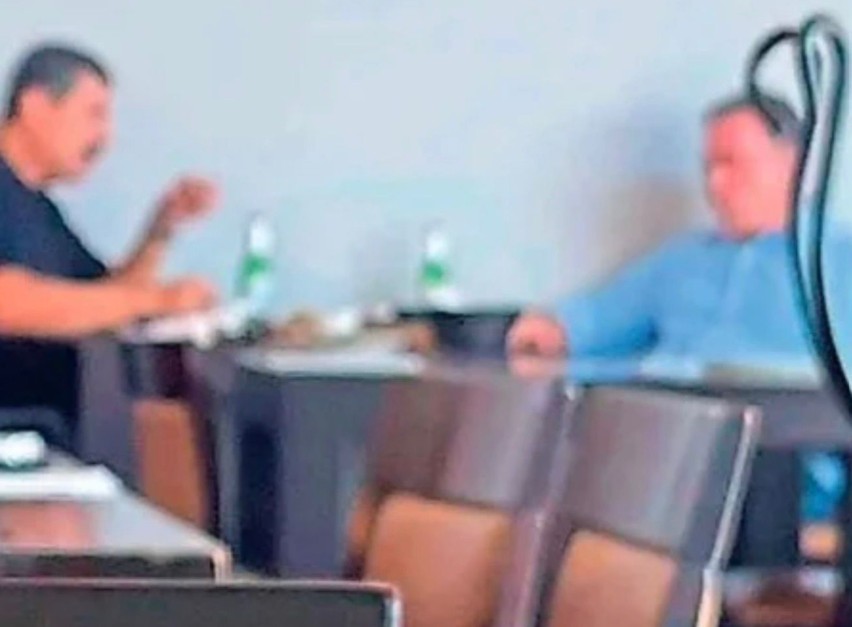 Captan a Javier Corral con senador involucrado en solicitud de extradición de EU 1