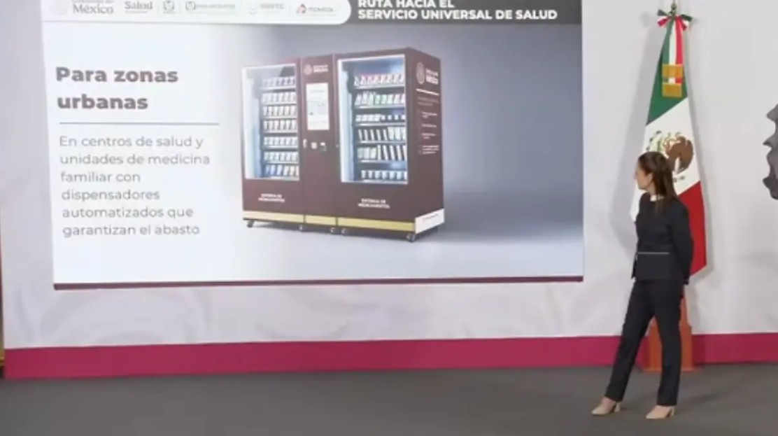 Gobierno instalará máquinas automáticas para entregar medicinas gratis en México 2
