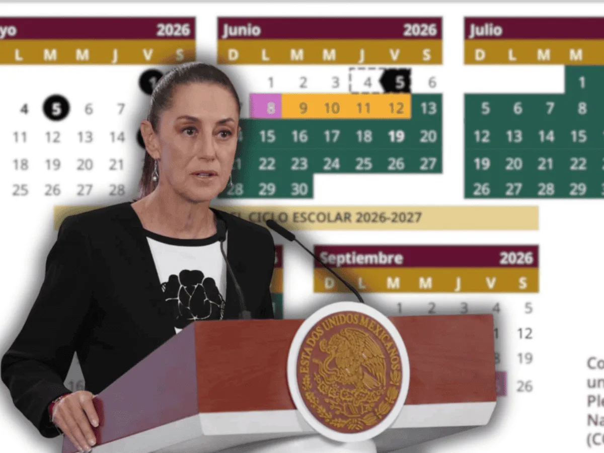 ¡Meten reversa! Sheinbaum asegura que la SEP aún no aprueba vacaciones adelantadas para 2026 1