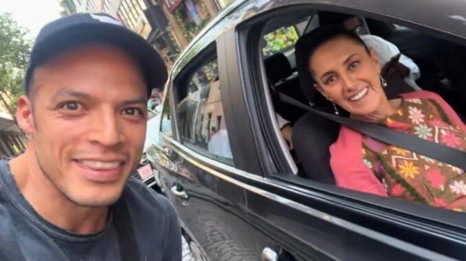El momento ocurrió en calles del Centro Histórico de CDMX