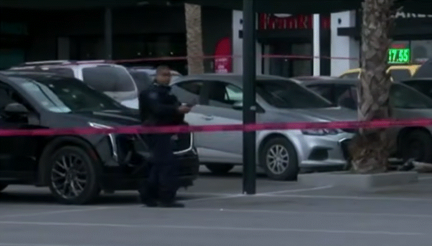 Dos hombres fueron asesinados dentro y fuera de una camioneta en el estacionamiento de la plaza comercial