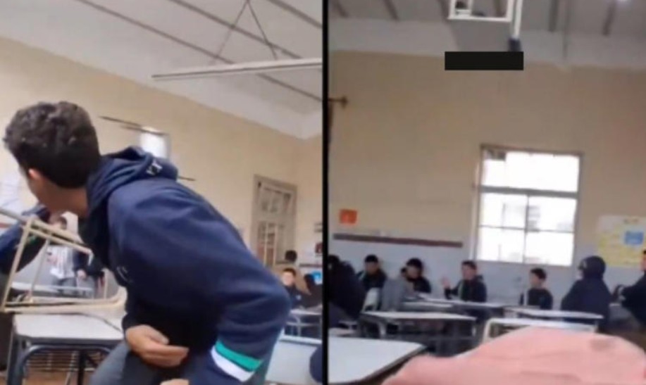 Alumno deja con la mandíbula fractur4da a profesor tras g0lpe4rlo 1