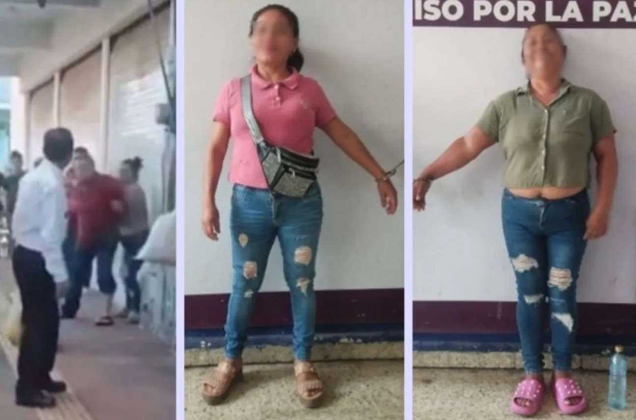 Descubren inf1del1dad y terminan a g0lpes en pleno mercado; ambas fueron arrestadas 62
