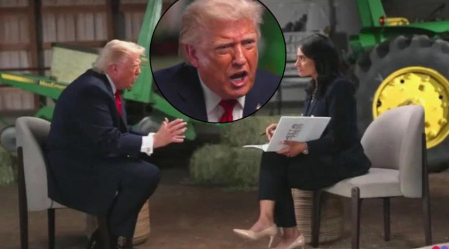 Trump pierde la paciencia en entrevista y arremete contra periodista de NBC 1