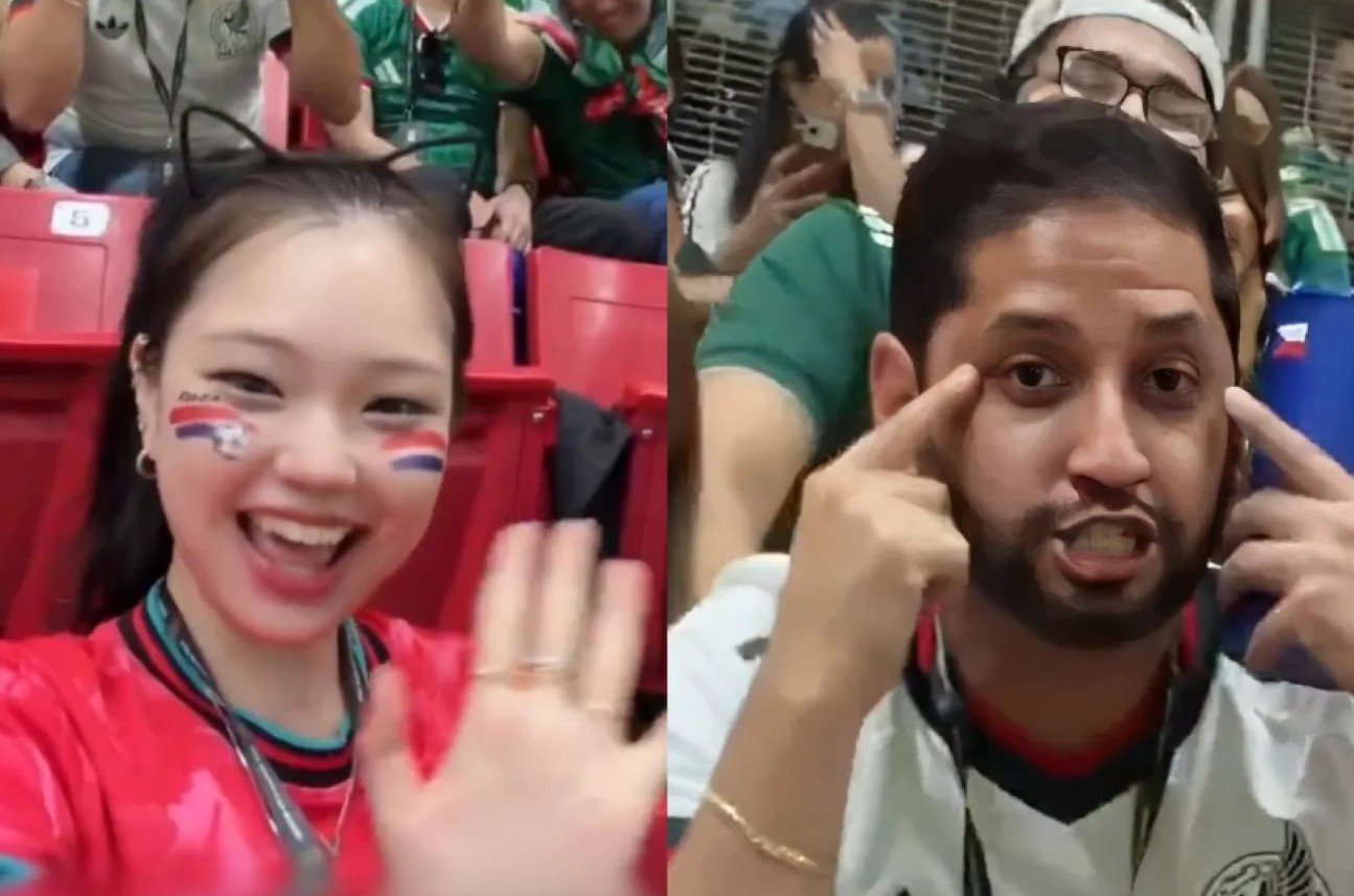 Influencer surcoreana acusa d1scrim1nac1ón durante partido en Guadalajara 1