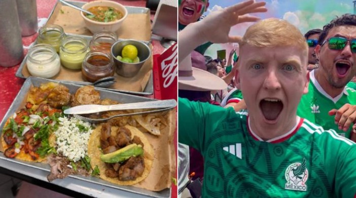 Aficionado escocés prueba tacos de chicharrón y queda enamorado de la comida mexicana 51