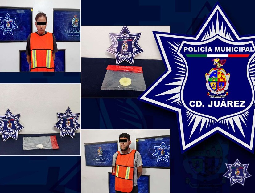 Detienen a dos personas con cr1st4l en distintos sectores de Ciudad Juárez 1