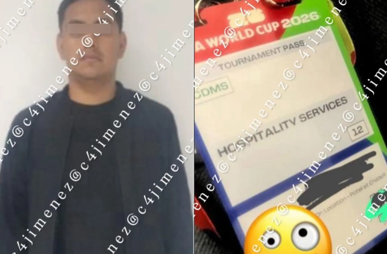 Detienen a empleado del Estadio Ciudad de México por intentar v3nd3r su pase del Mundial 1