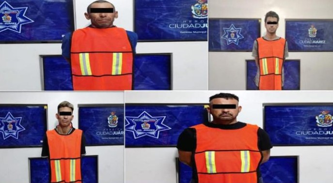 Capturan a cuatro personas con órdenes de aprehensión en Ciudad Juárez 1