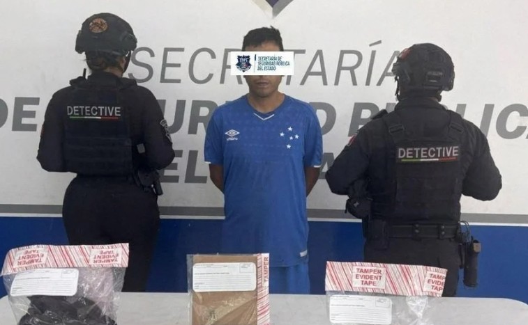 Lo sorprenden con p1st0la y mar1hu4na en la colonia Lucio Cabañas 1