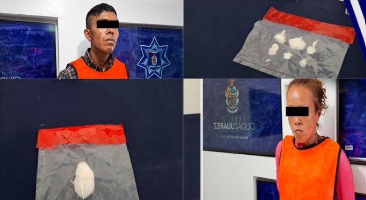 Arrestan a mujer y hombre con cr1st4l en Urbivilla del Prado y Parajes de San José 1