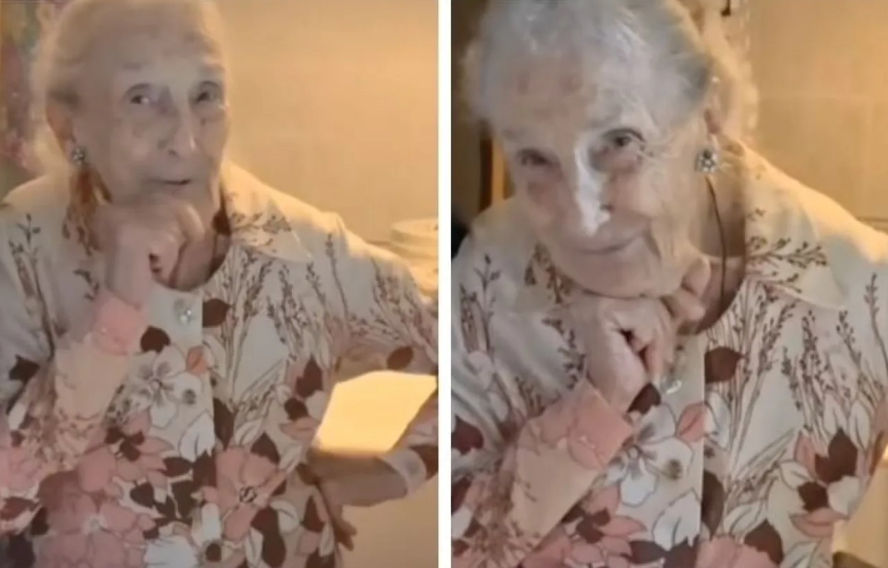Adulta mayor enternece las redes al maquillarse con ilusión para su cumpleaños 1