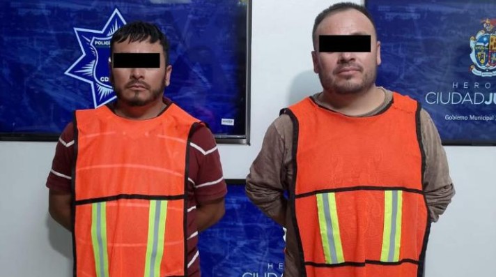Detienen a dos hermanos por atacar con n4v4ja a motociclista 1
