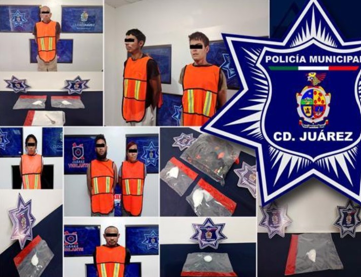Detienen a 161 presuntos narc0menud1st4s durante junio en Juárez 1