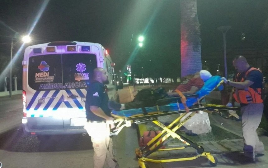 Brutal g0lp1za deja a hombre con una oreja desprend1da en la Zona Centro 1