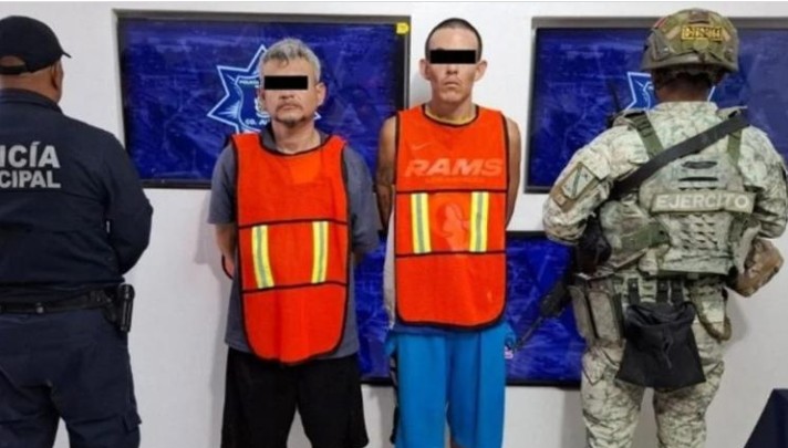 Capturan a dos sujetos arm4d0s con cristal en operativo en Riberas del Bravo 1