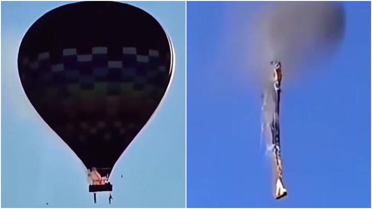 Tragedia en Brasil: globo aerostático se incendia en pleno vuelo; mueren 8 personas
