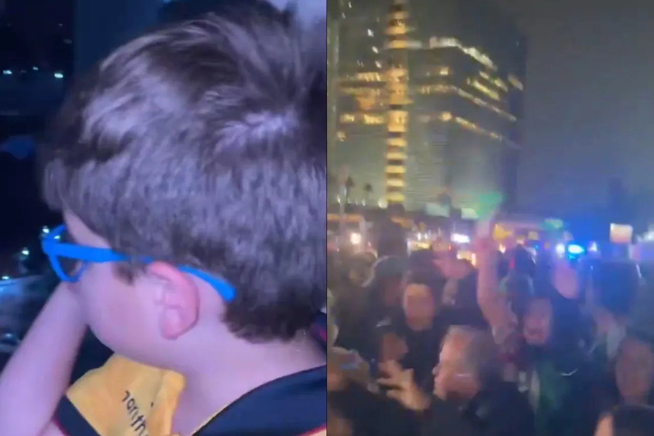 Niño ecuatoriano estalla contra aficionados mexicanos por escándalo afuera del hotel de su selección