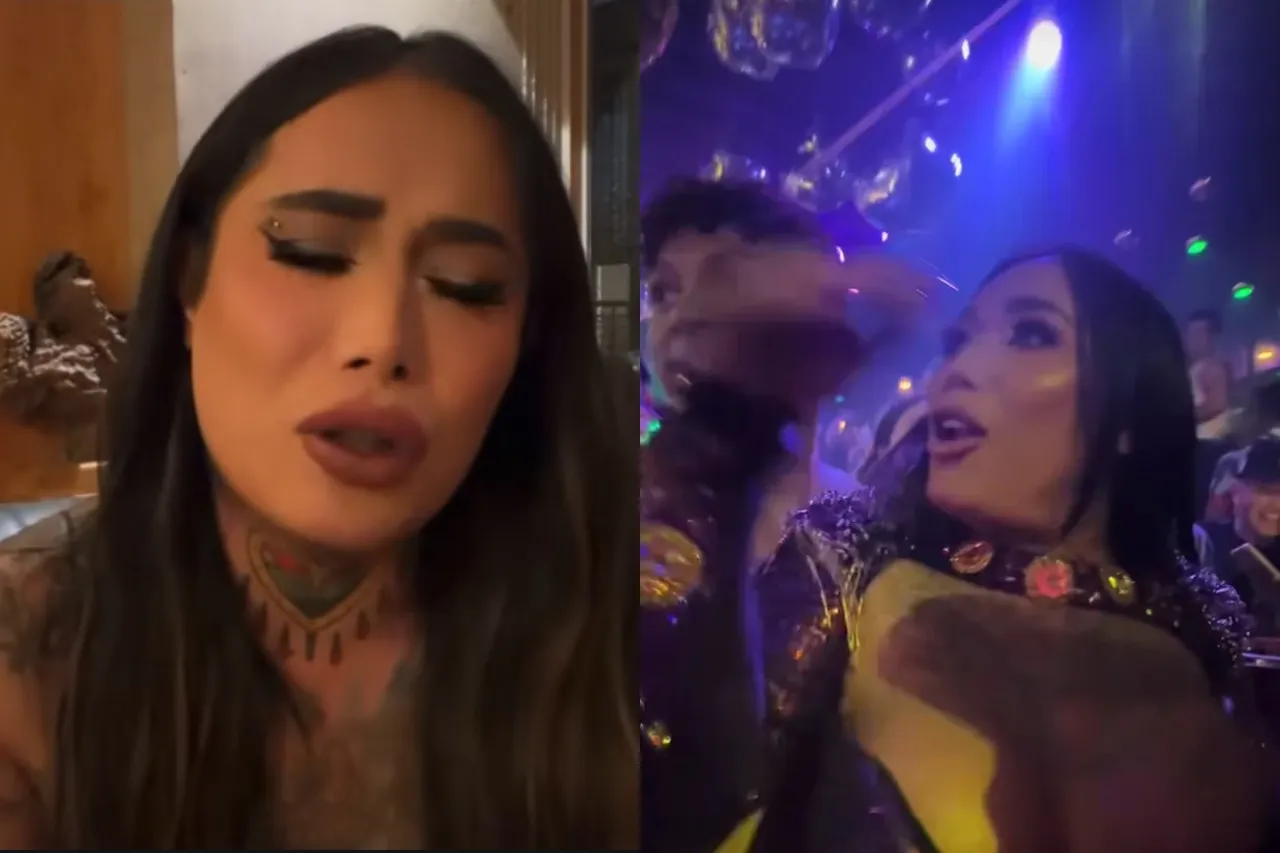 La influencer aseguró que una asistente la jaló del cabello y posteriormente la amenazó al término de su presentación durante las celebraciones del Pride.
